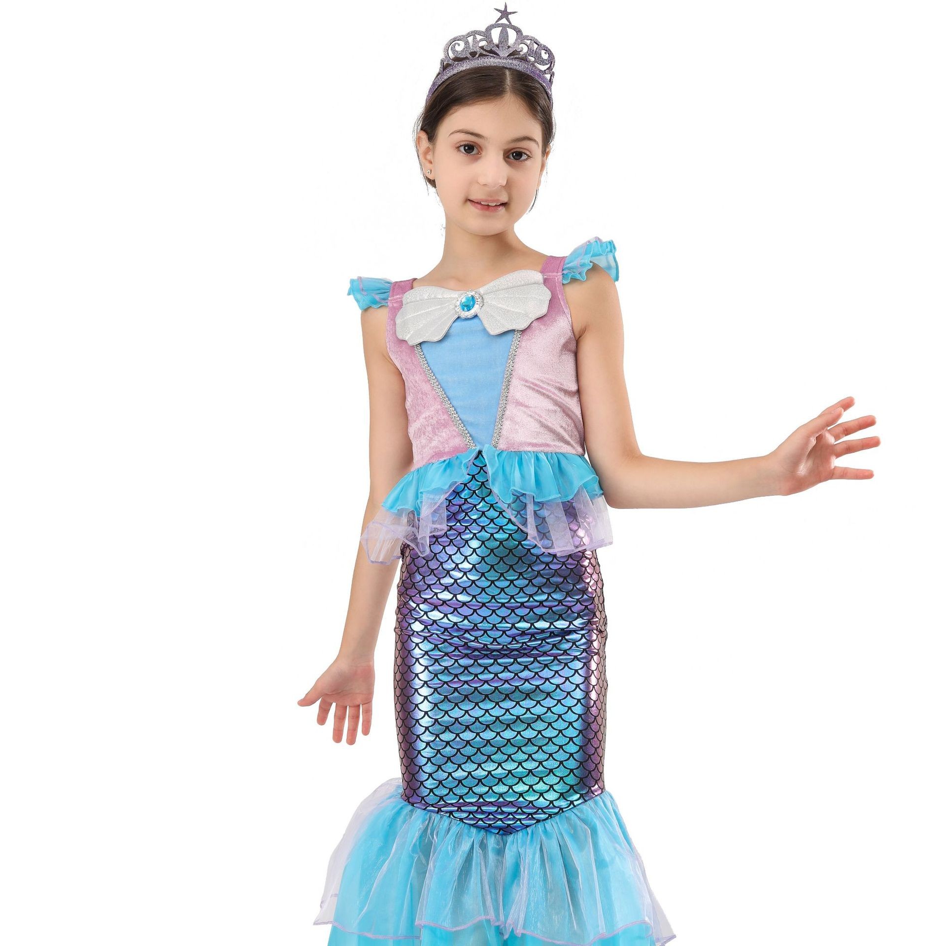 Mermaid princess dress4